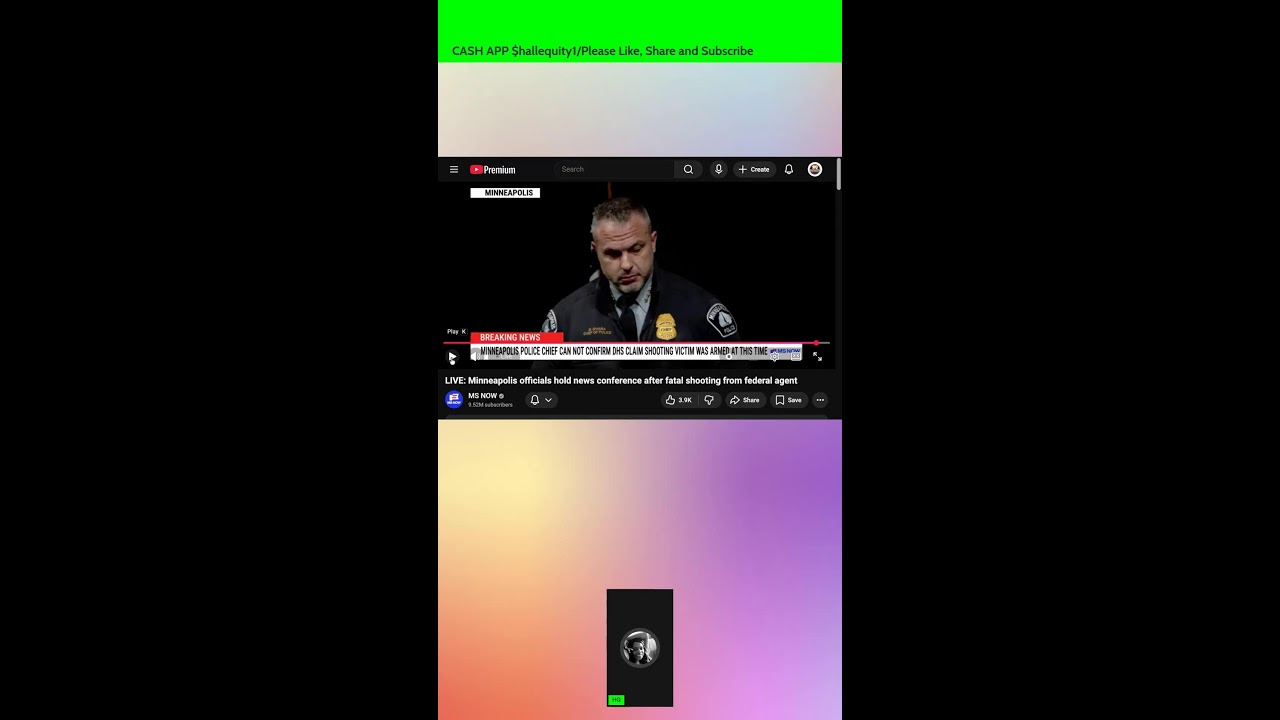 LIVE PRESS CONFERENCE/SHOOTING IN MINNEAPOLIS 📱