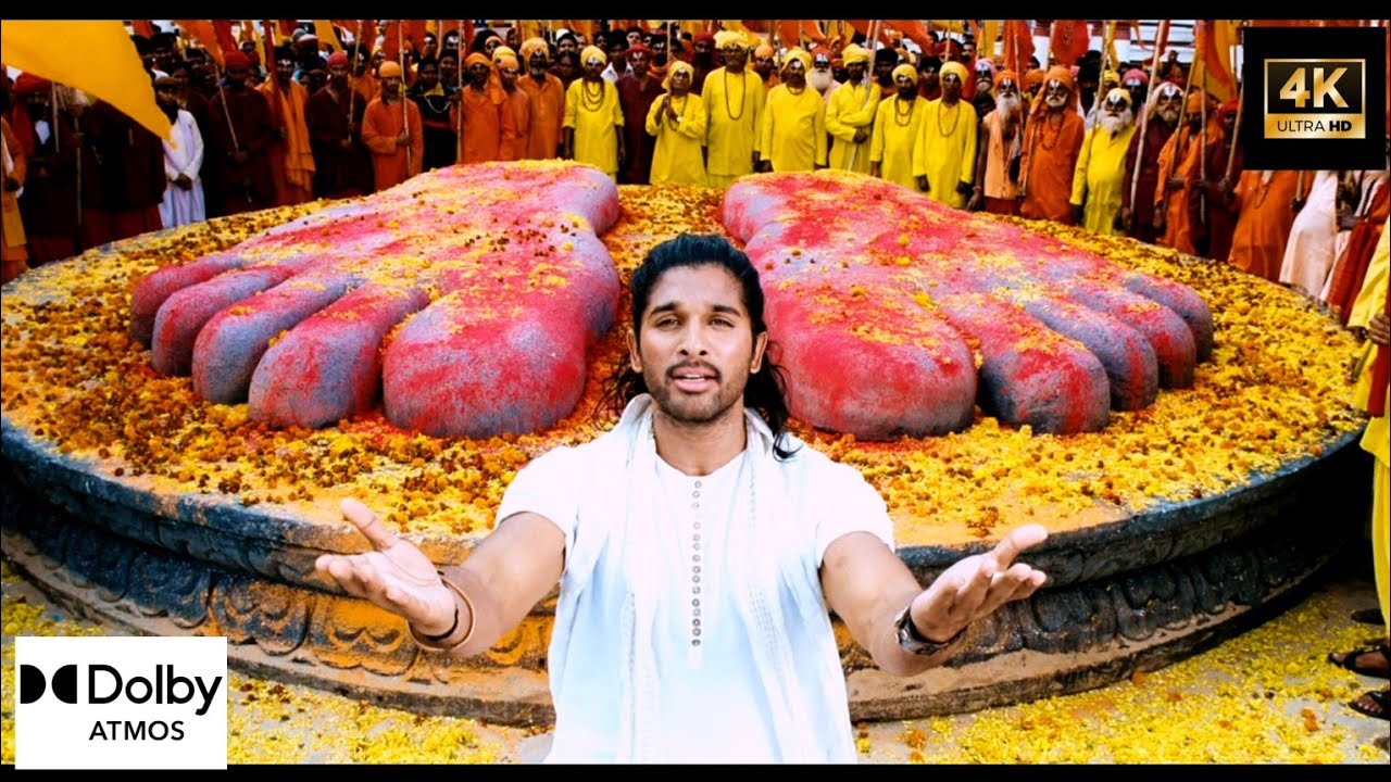 Omkareshwari 4K Full Video Song 60FPS &bull; Badrinath 4K &bull; Allu Arjun &bull; Tamannaah &bull; DSP &bull; 5.1 Audio DTS