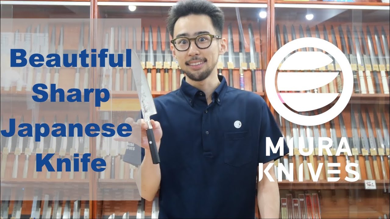Beautiful and Sharp Japanese Knife with Damascus! Zanmai Hybrid Splash