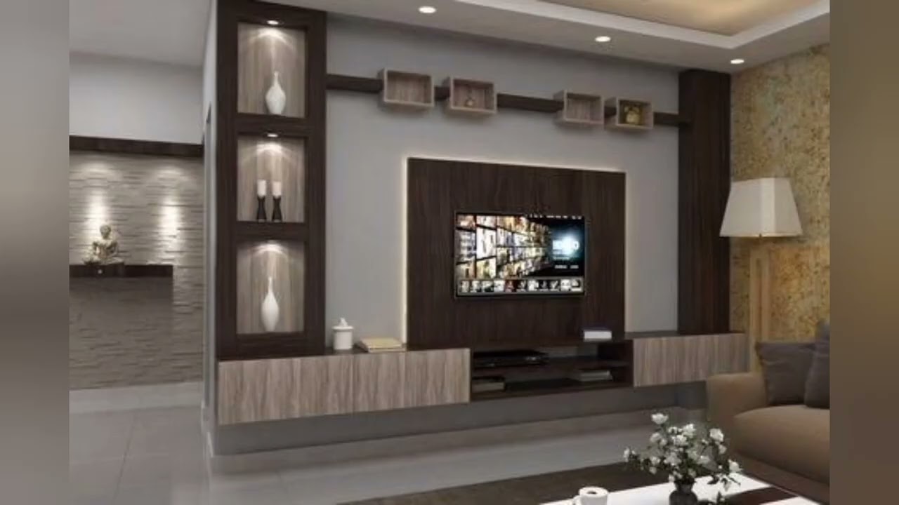 TV unit interior design home solution #short