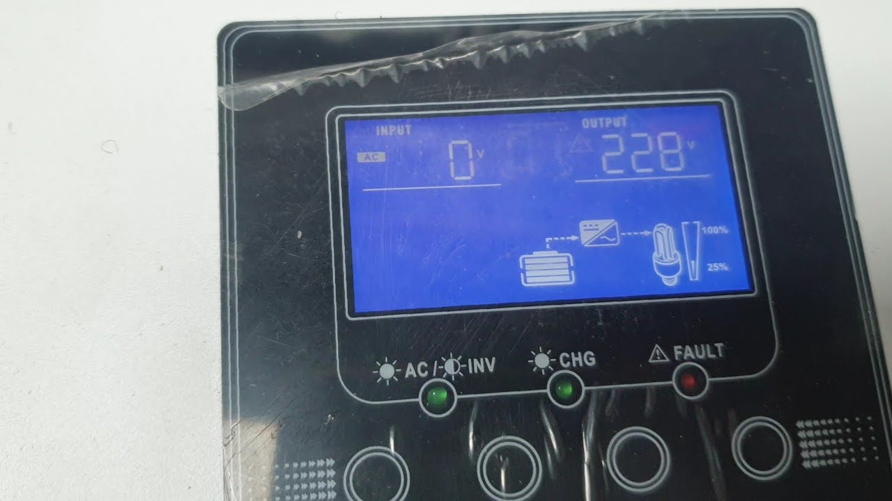 ซ่อมไฮบริดอินเวอร์เตอร์ ขาว/ดำ รุ่น HPS 3K - 24V DC-DC ผิดปกติ (บ้านสวนไข่นุ้ย)