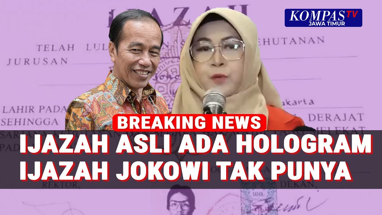 Dr Tifa Bongkar Rahasia Ijazah Asli, Ada Hologram yang Tak Bisa Dipalsukan