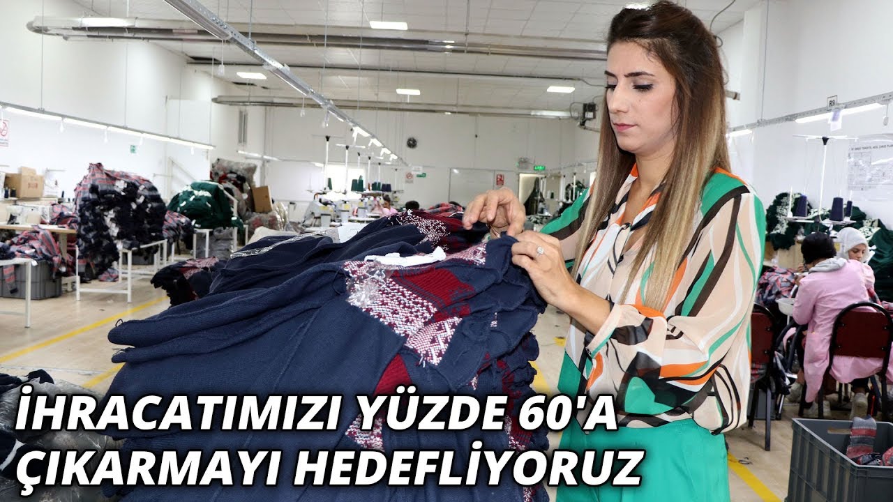 Van'daki tekstil firmasından Avrupa'ya ilk kazak ihracatı