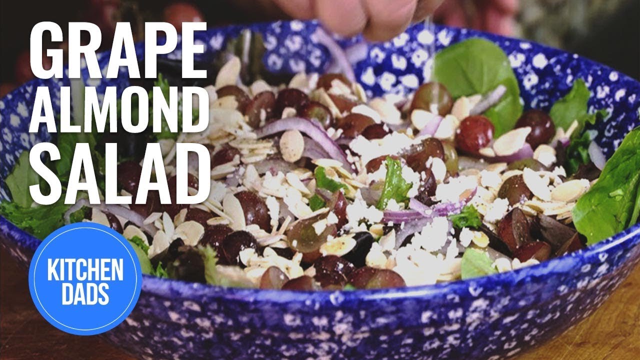 How to Make a Grape and Feta Salad | Easy Salads |  Kitchen Dads 1 Minute Recipes