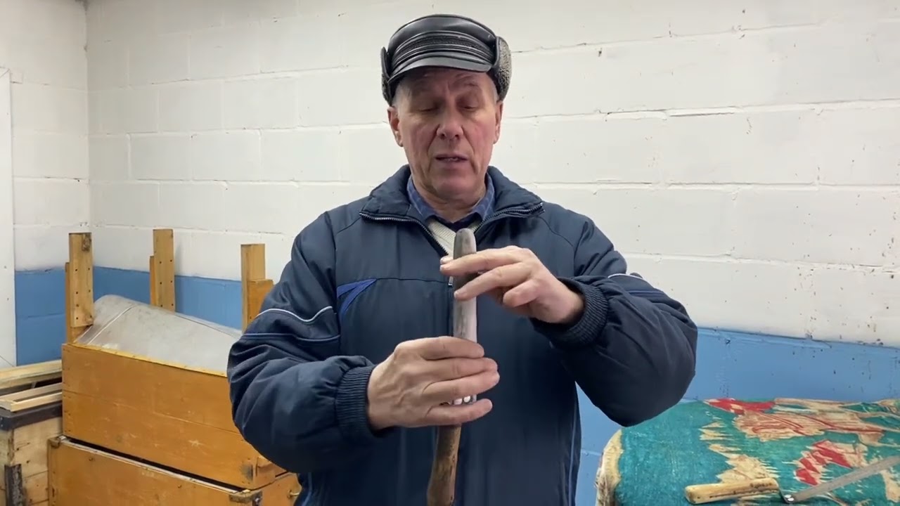 САМОДЕЛЬНЫЙ ПАСЕЧНЫЙ НОЖ ДЛЯ РАСПЕЧАТКИ СОТ!!!
