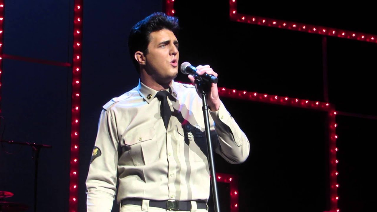 Ryan Pelton Semi Finals Ultimate 2015 singing GI Blues and Peace in the Valley