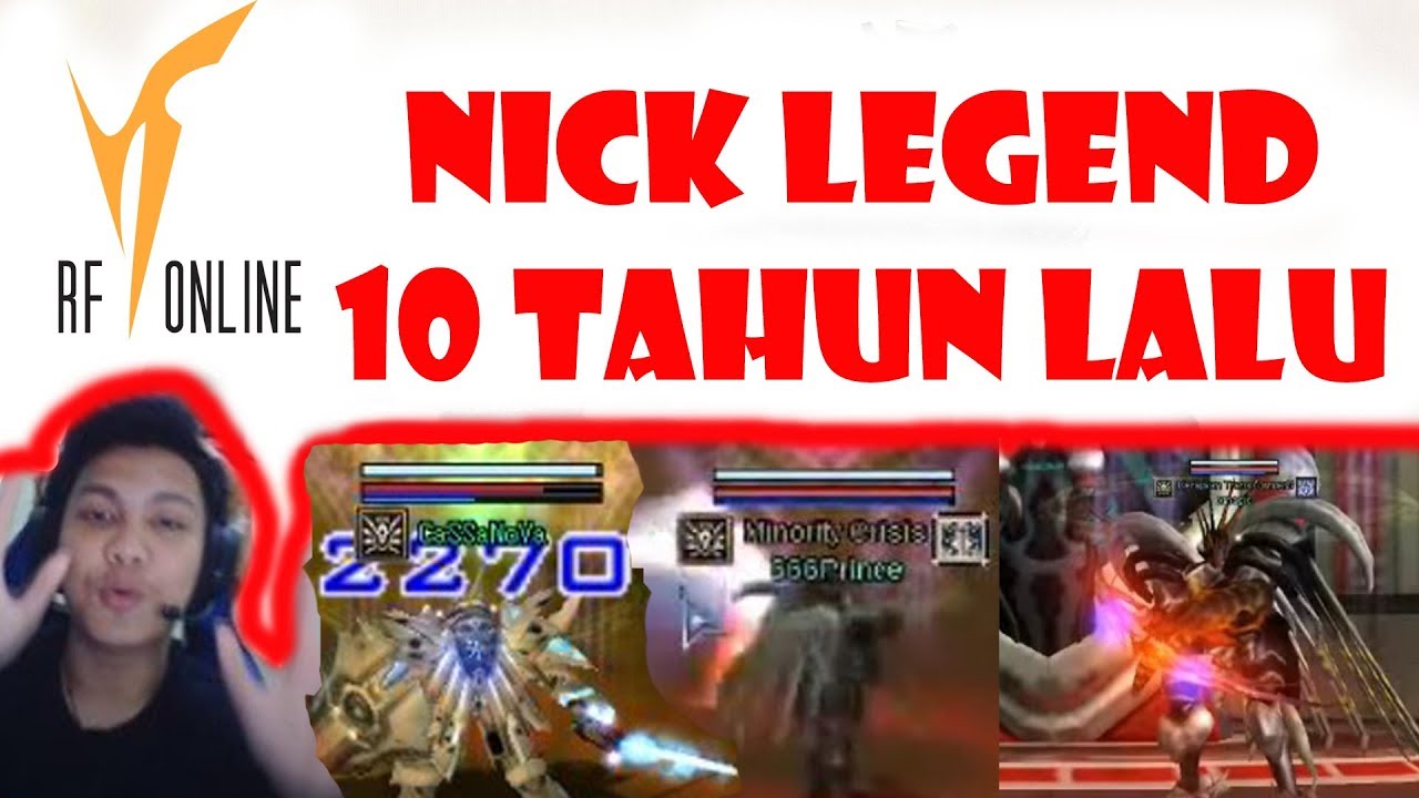 Karakter Legend RF 10 Tahun Lalu ?? +  GiveAway VOUCHER total 500k++ ! - #RFTalk Eps 5