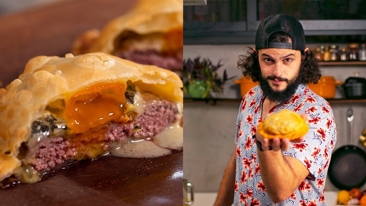 PASTEL DE HAMBÚRGUER | 3 Tipos de Pastel