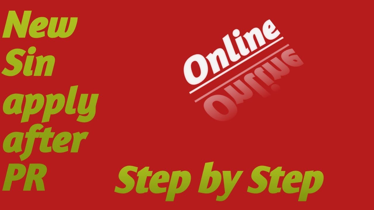 #Sinnumber #canada How  to Update Sin Number After PR|||| Canada || Step by Step