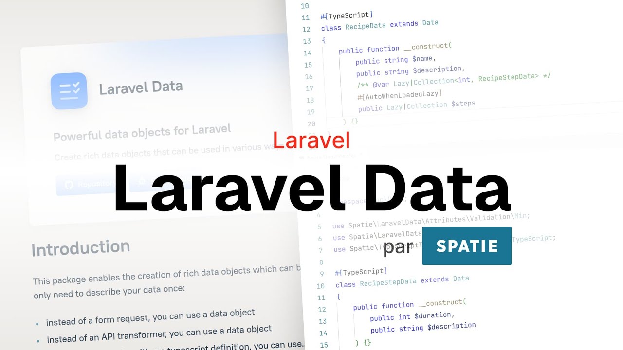 Laravel Data, une nouvelle manière de gérer les requêtes / ressources