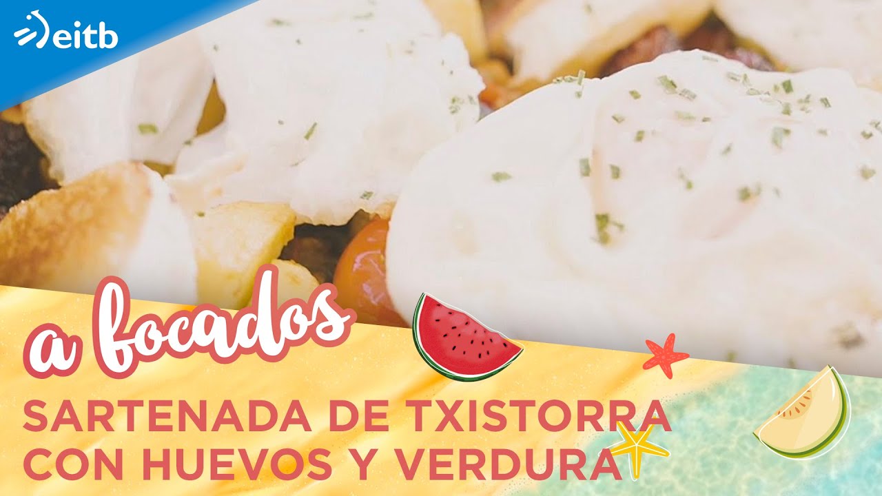 A BOCADOS VERANO: Sartenada de txistorra con huevos y verdura