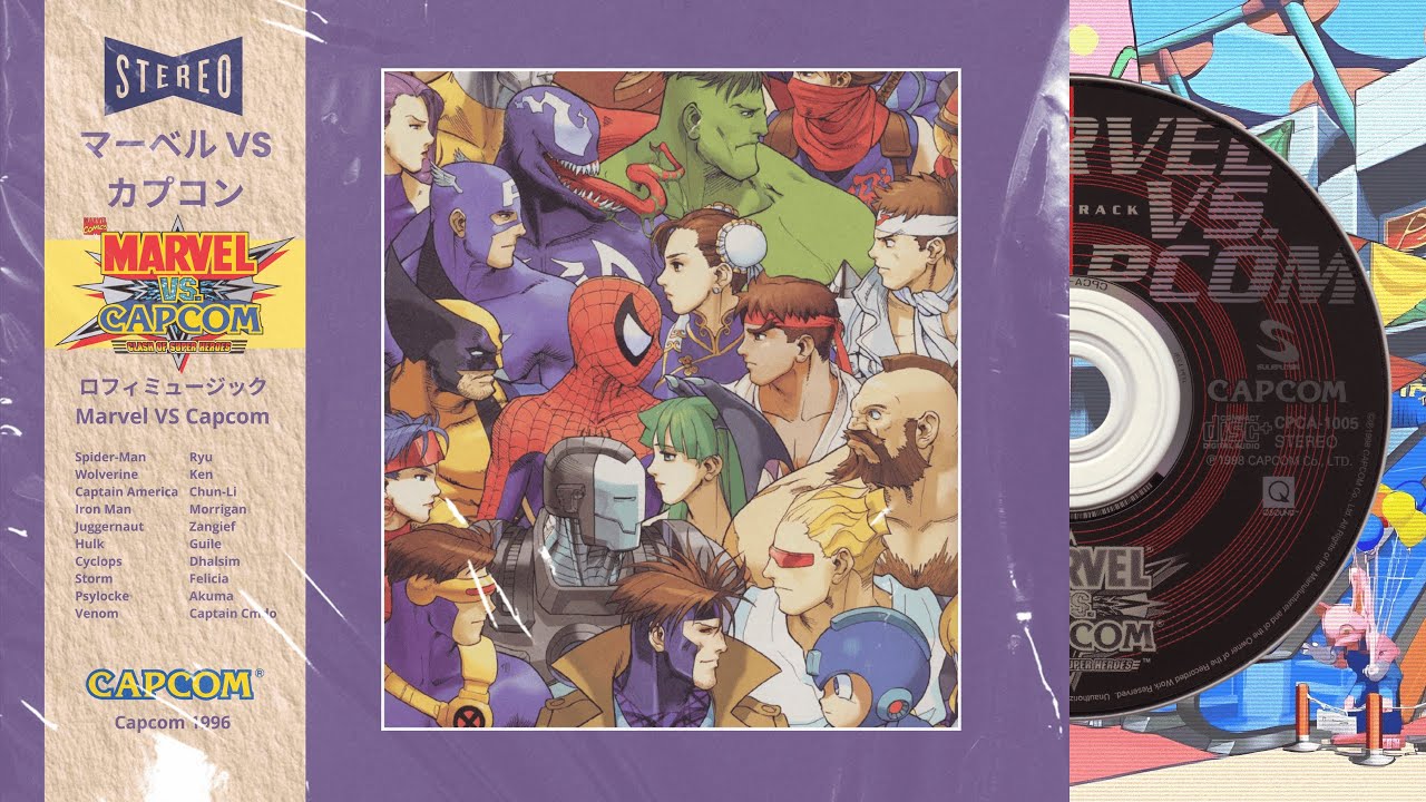 Lo-fi 🍃 Marvel vs Capcom: Clash of Super Heroes 🥋
