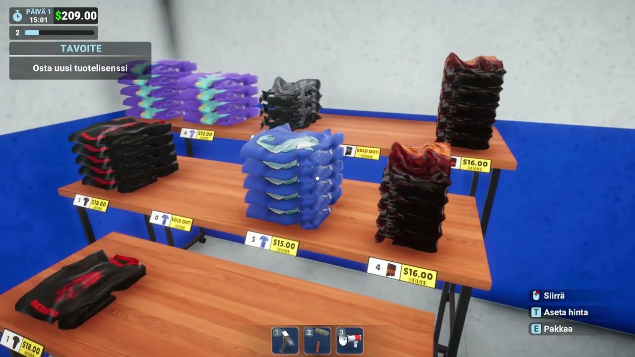 ALOITETAA UUSI KAUPPAPELI -  MEGASTORE SIMULATOR