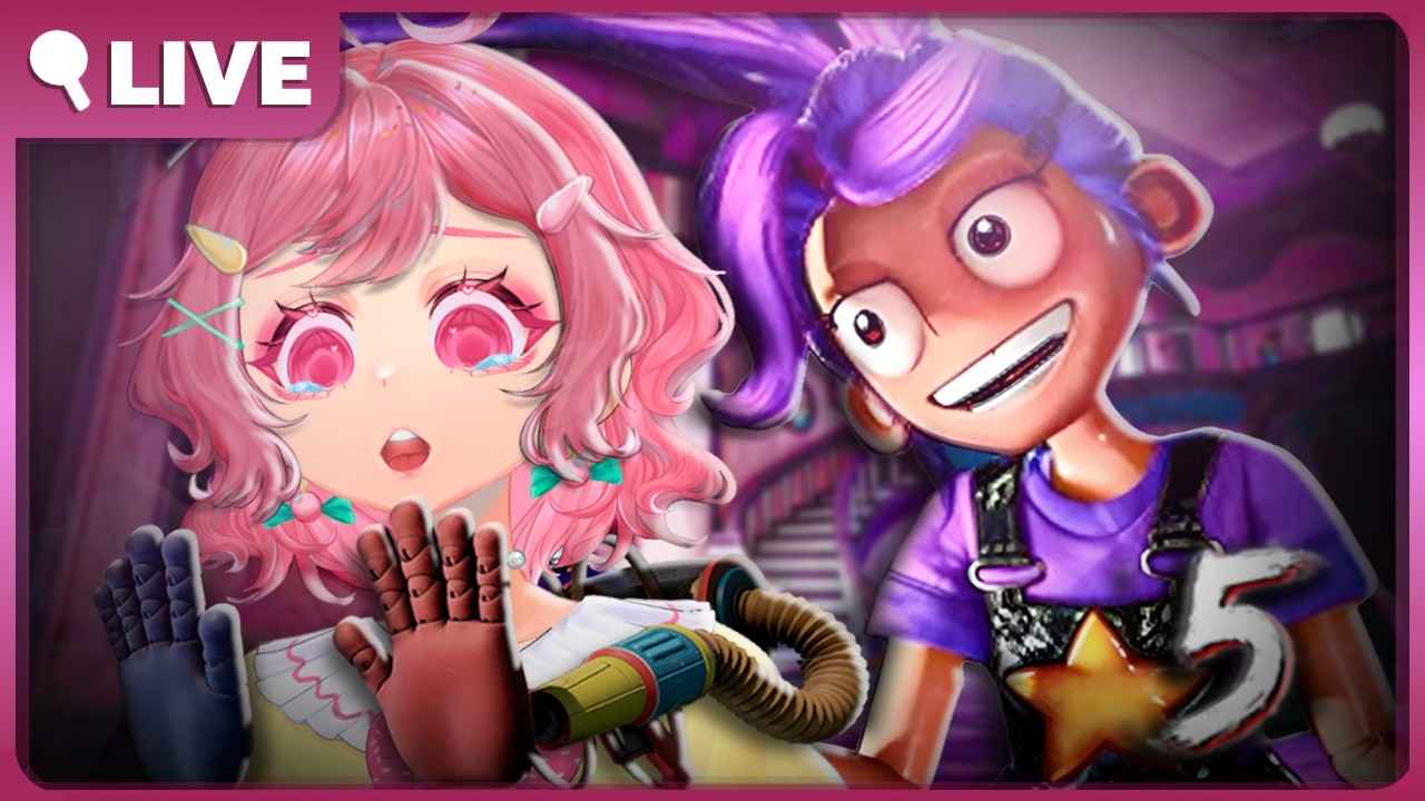 [VTUBER-BR] QUEM É ESSA MOÇA DE CABELO ROXO??? - POPPY PLAYTIME