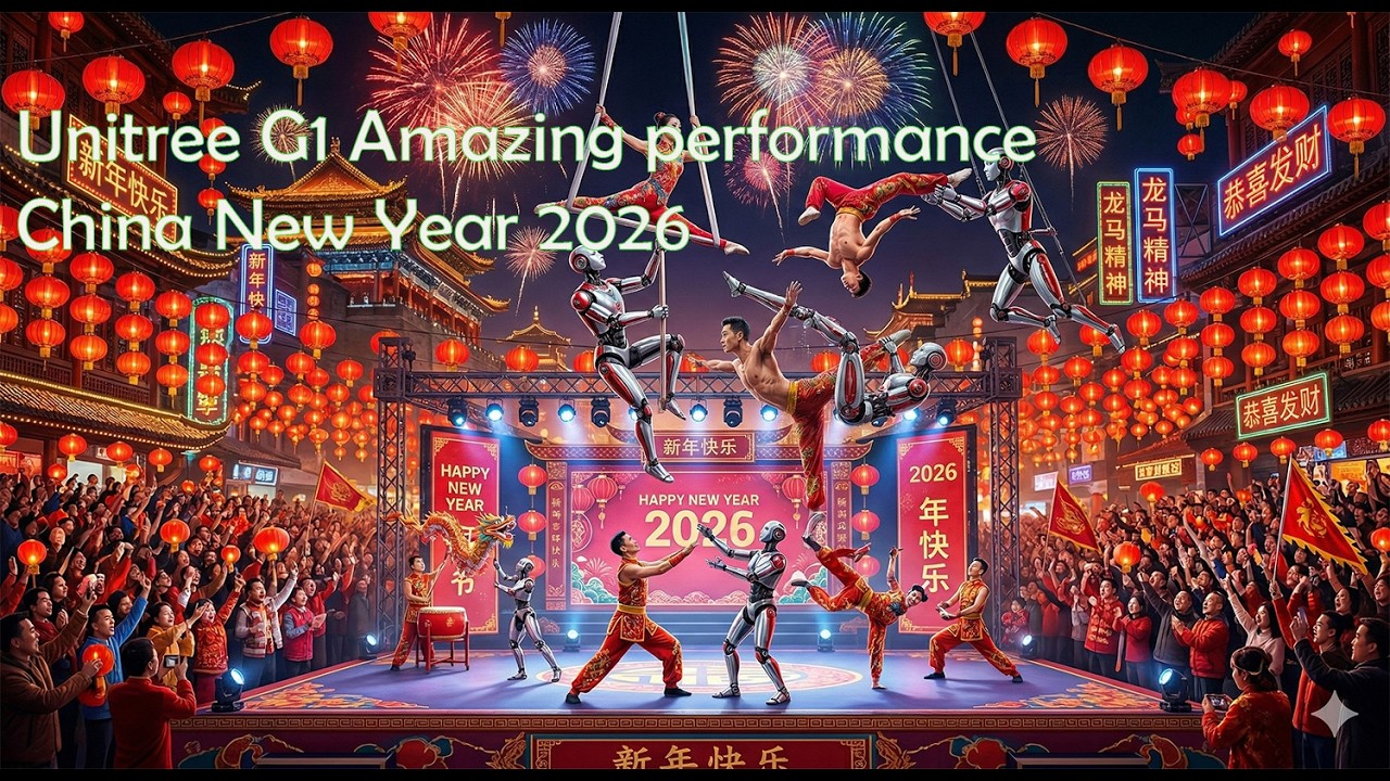 Unitree G1 Chinese New Year 2026 Performance