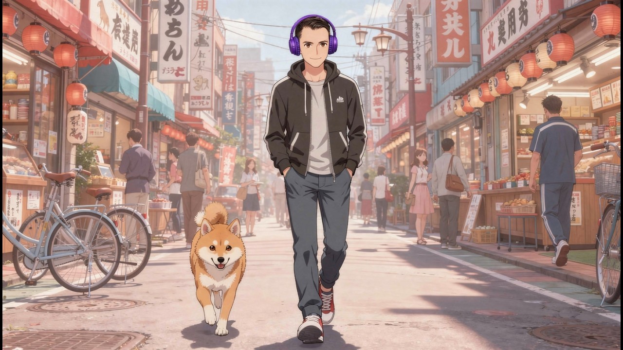 Asa no Groove 朝のグルーヴ - Сheerful japanese lofi mix