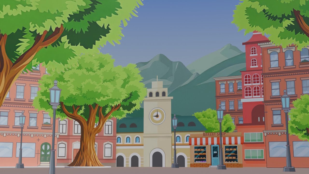 MS3D | Blender | Beginner | Animated 3D Scene with 2D artworks
