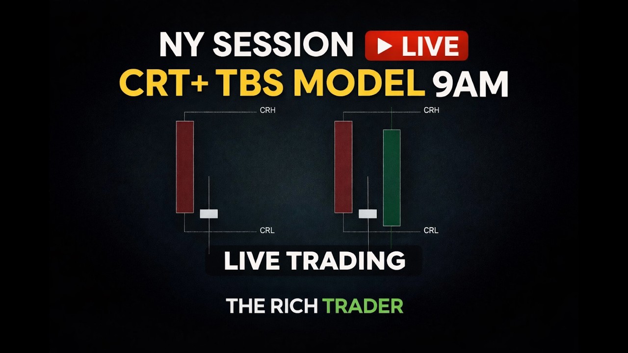 The Rich Trader // Live Stream  // CRT + TBS