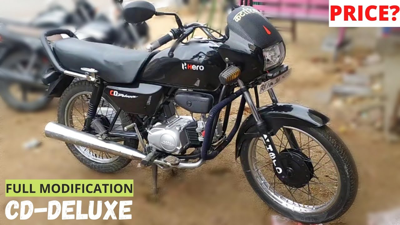 CD - DELUXE Full Modification | New Hero Splendor Look | @broyal.