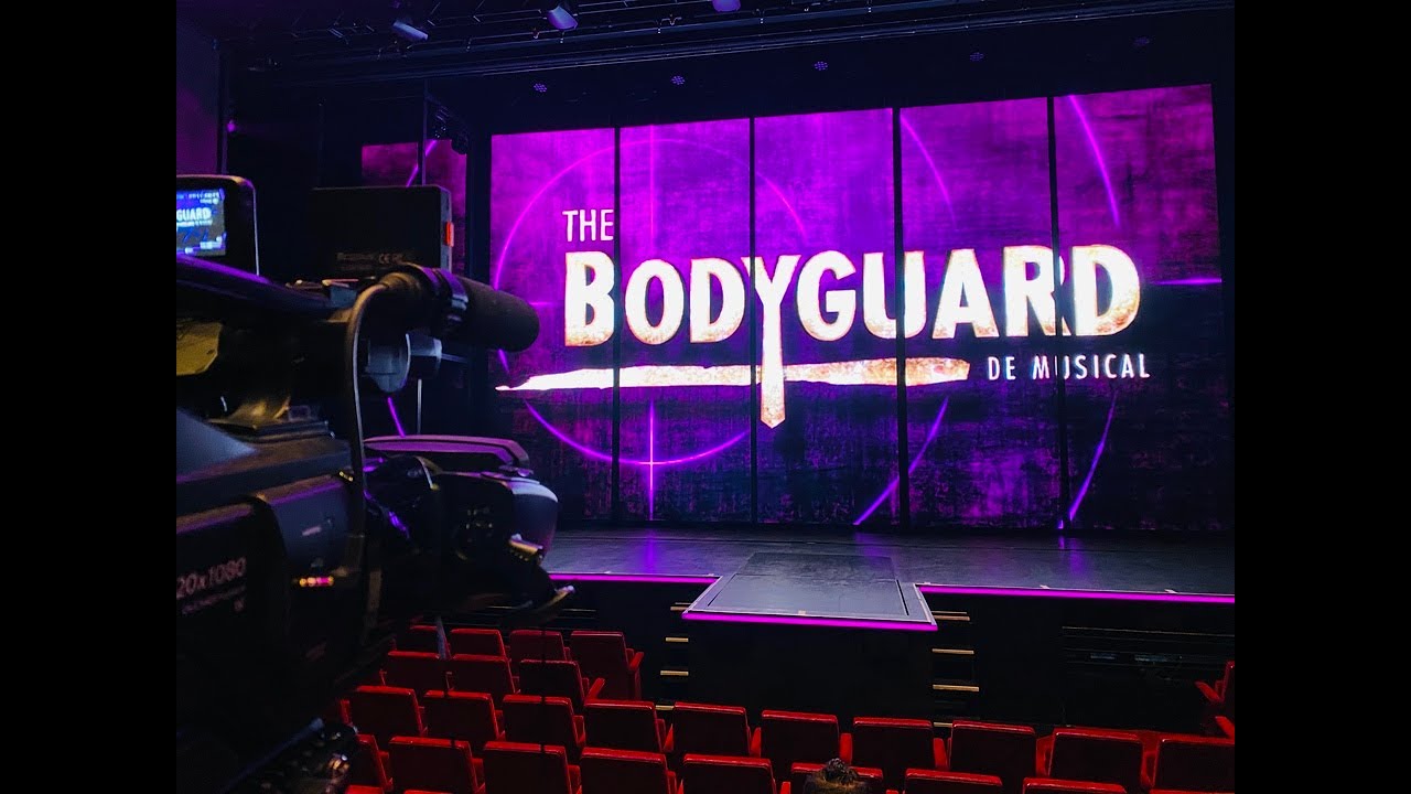 de eerste beelden van de  The bodyguard musical 2023