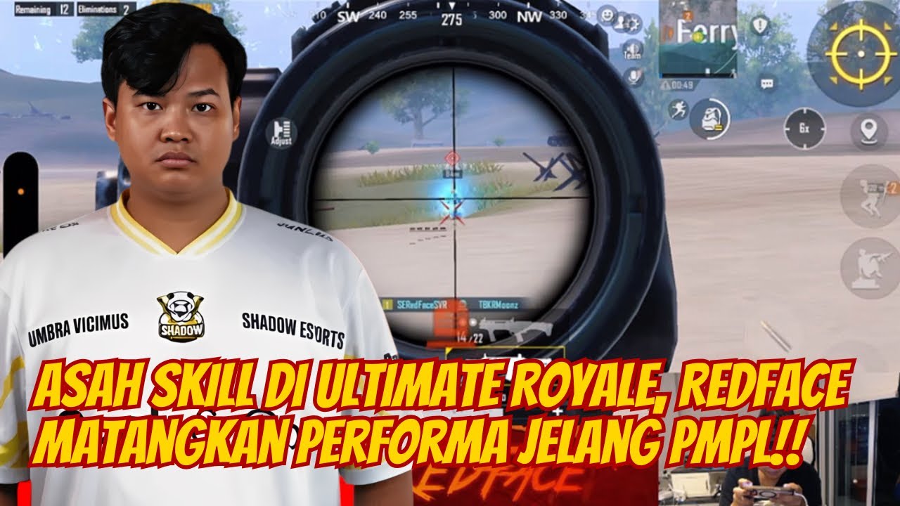 Gameplay Redface Grinding UR, Fokus Tingkatkan Performa Menuju PMPL 😁🥶 #pubgmobile 