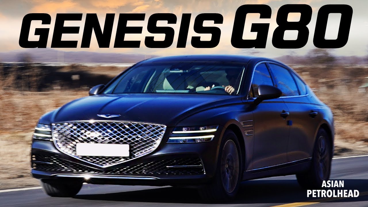 The 2021 Genesis G80 Diesel w/ Executive Rear Seats + DUAL Monitor System! Korean Spec Genesis G80!