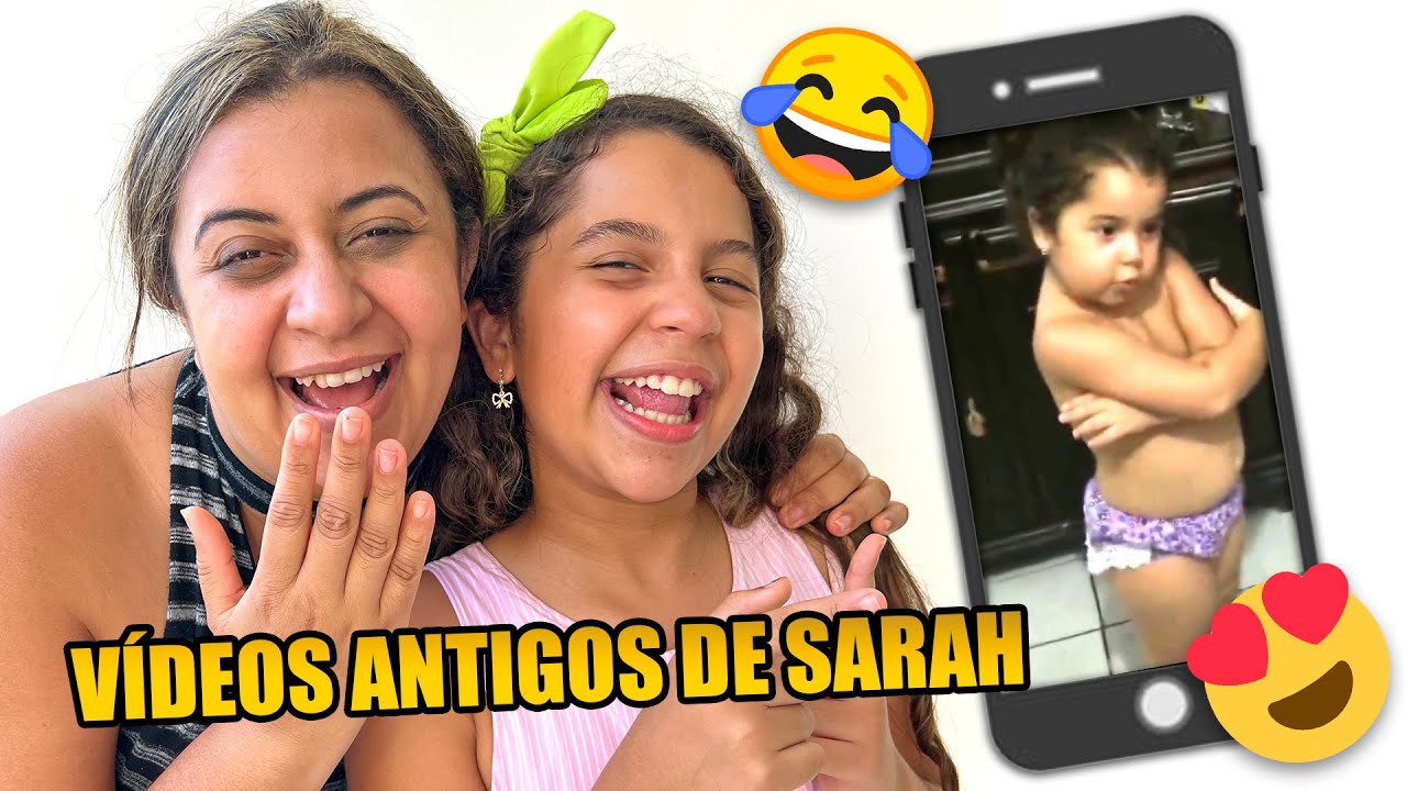 VÍDEOS SECRETOS DE SARAH ! OLHA NO QUE DEU !