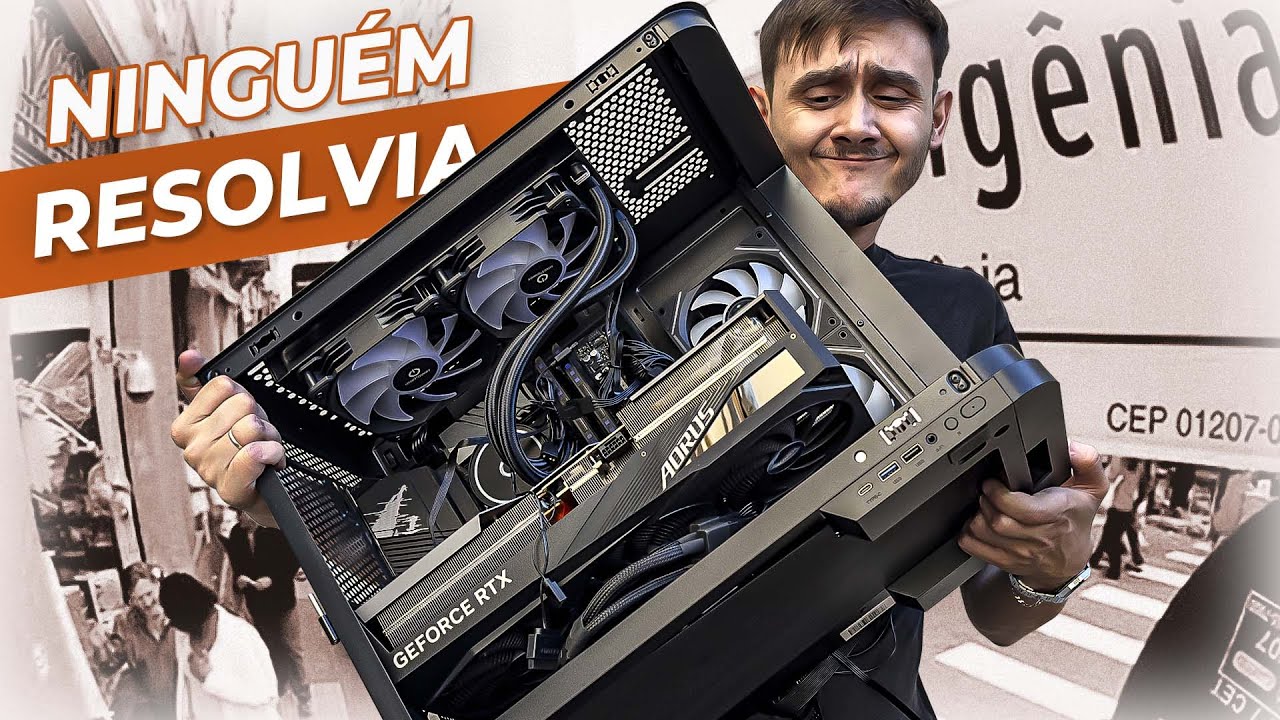 o PC GAMER de RICO que não conseguiram consertar 😥