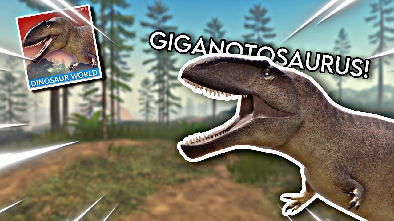 (V2) ОБНОВЛЕННАЯ МОДЕЛЬ ГИГАНОТОЗАВРА УЖЕ ЗДЕСЬ! | Dinosaur World Mobile Roblox