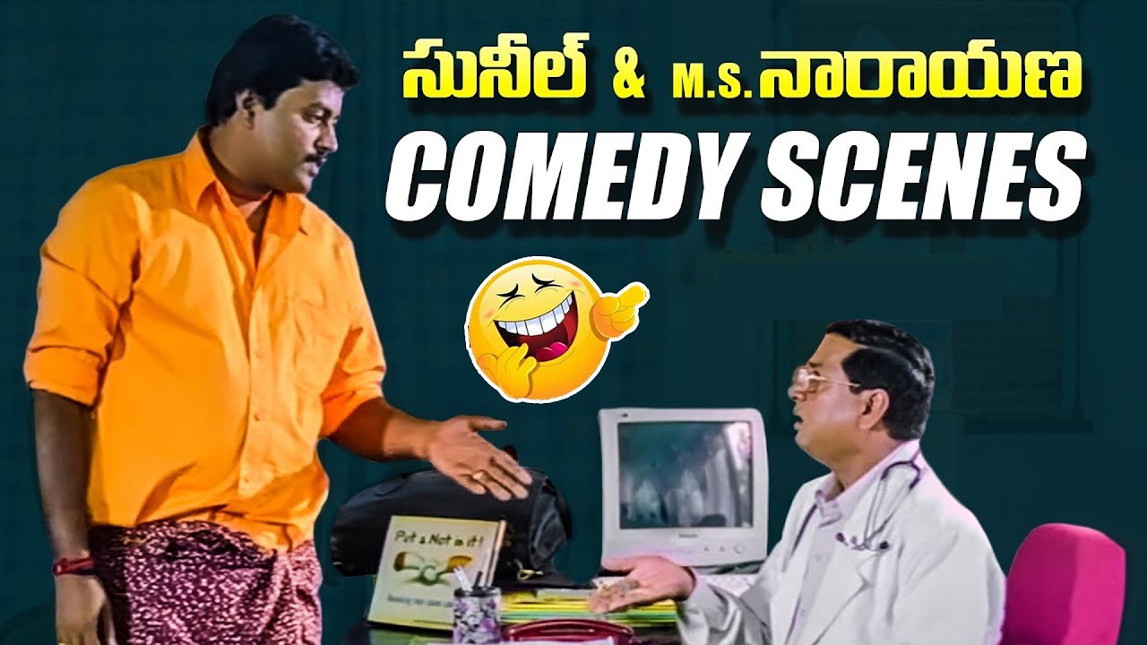 Sunil and M S Narayana Comedy Scenes | Telugu Back To Back Movie Comedy Scenes | Best Comedy