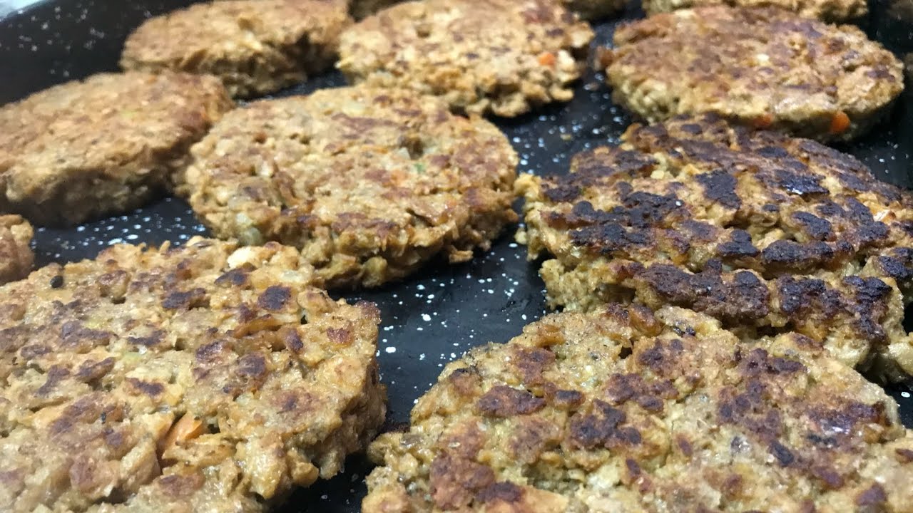 Hamburguesas de Soja Texturizada, con el sabor de la carne