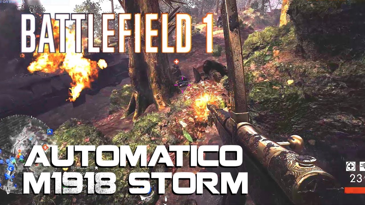 Battlefield 1 - Automatico M1918 storm
