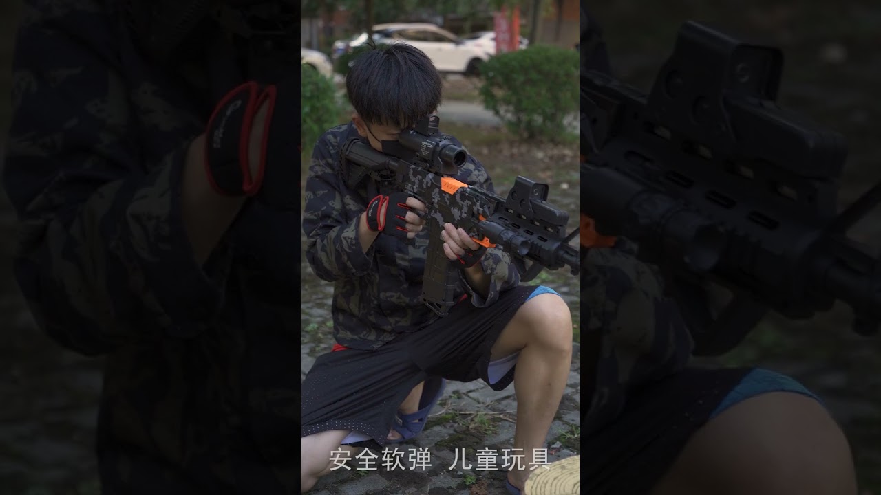 Sembylon M416 Dart Blaster &ndash; Automatic Assault Rifle  #toys #toypistol