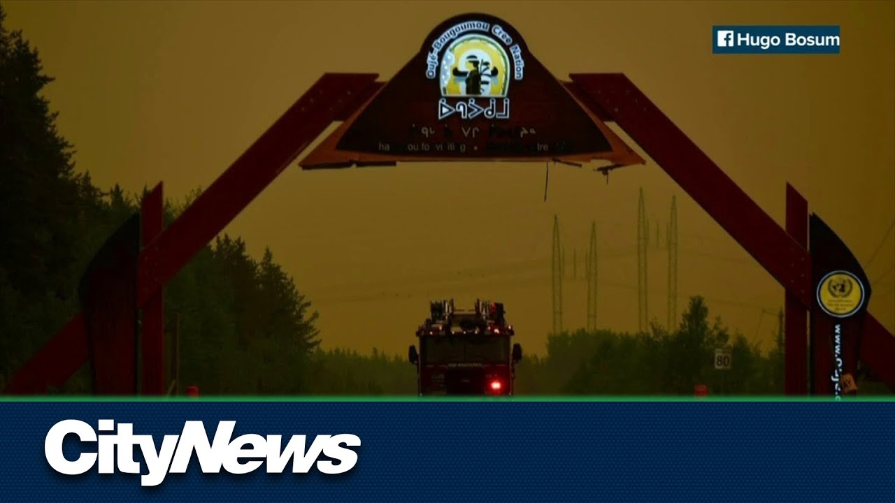 Община кри на севере Квебека эвакуирована из-за лесных пожаров