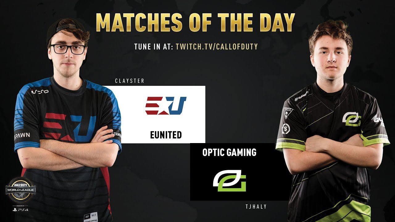 eUnited vs Optic Gaming | CWL Pro League 2019 | Cross-Division | Week 12 | Day 4