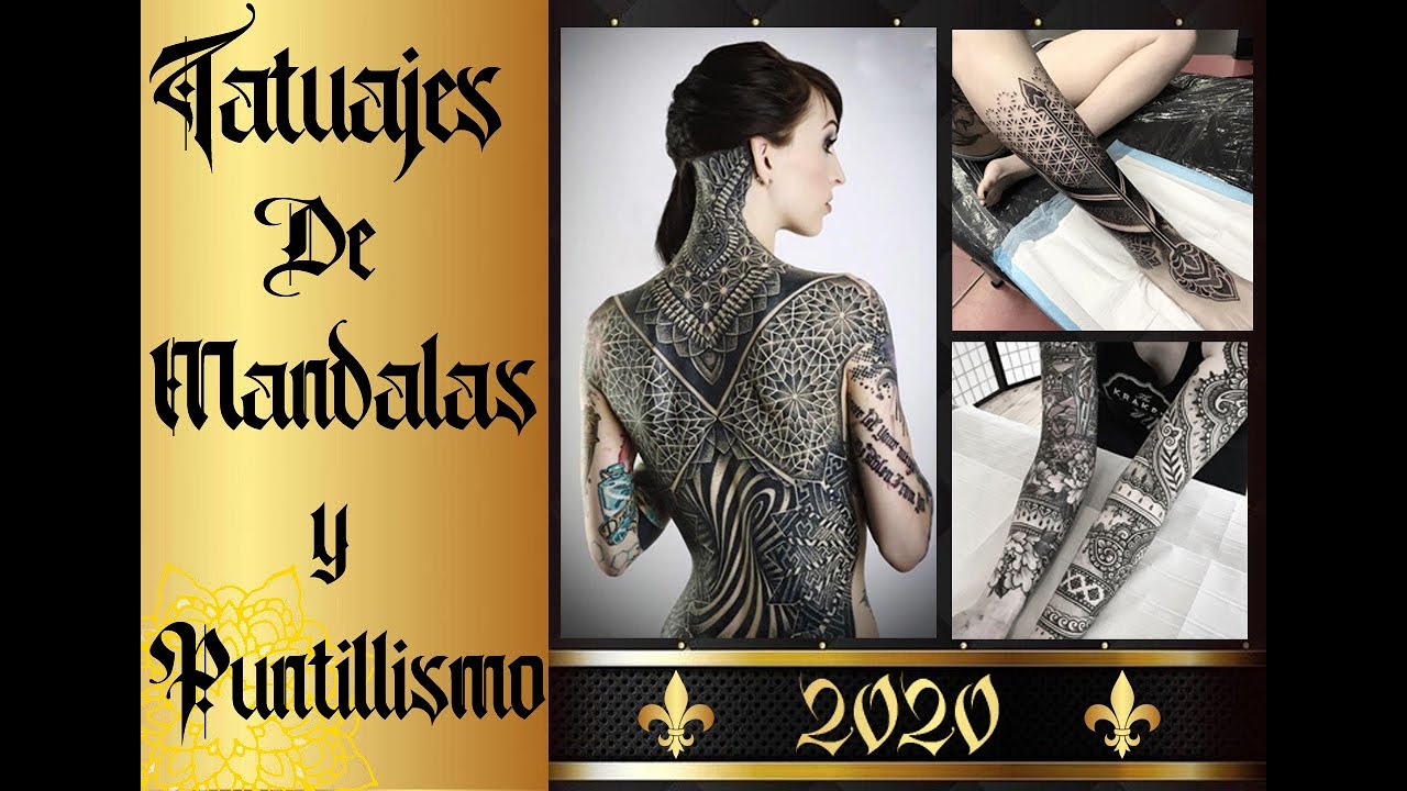 ⚜️TATUAJES de MANDALAS y PUNTILLISMO ⚜️ para MUJER 🔆2020🔆 PRECIOSOS TATUAJES DE MUJER MUY NATURALES