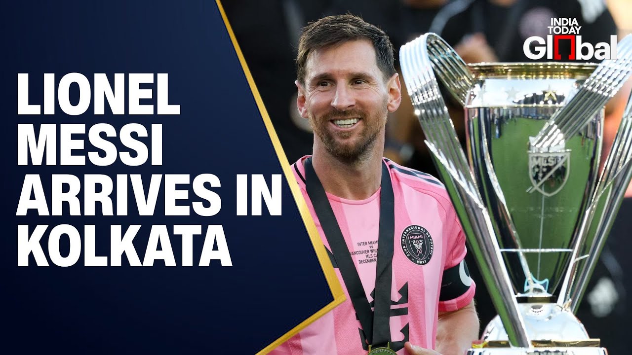 LIVE: Kolkata Welcomes Football Icon Lionel Messi