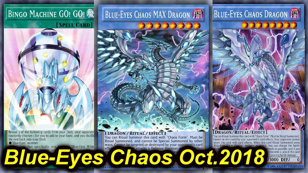 【YGOPRO】BLUE-EYES CHAOS DECK *october 2018*