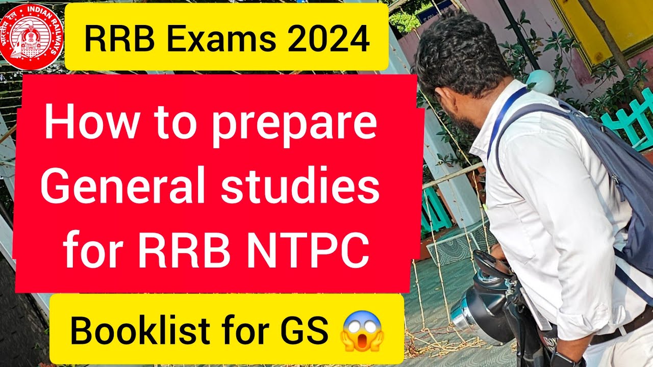 How to study general studies for RRB NTPC....Best books for GS 🤔