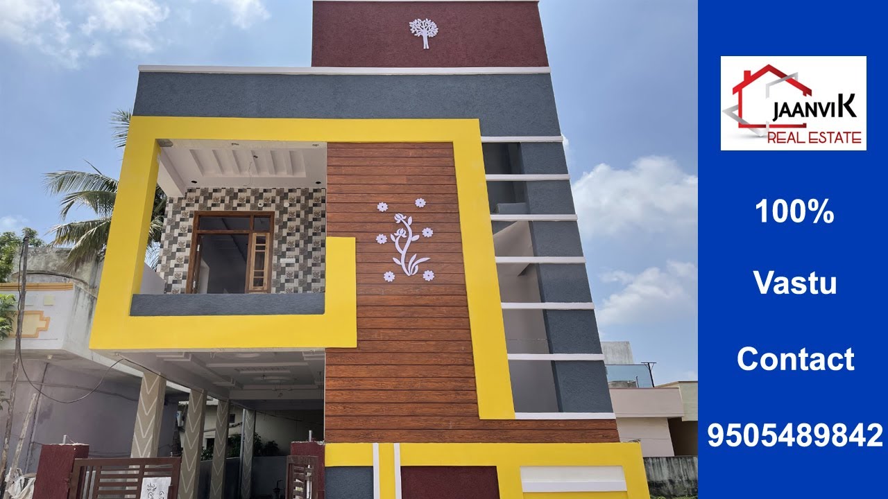 #JaanviRealEstate Independent House for Sale 100 Sq Yards G+1 West near Dhammiayguda ECIL