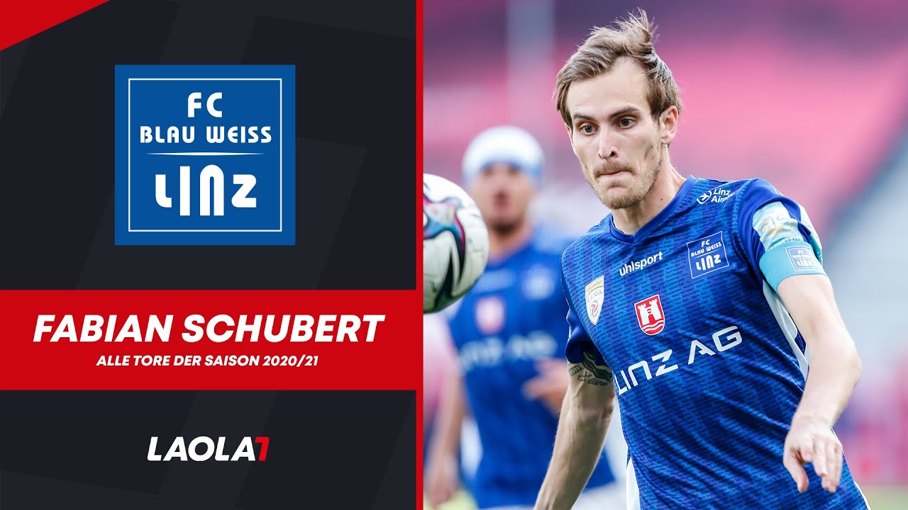 Fabian Schubert: Alle Tore der Saison 2020/21 (FC Blau Weiß Linz)