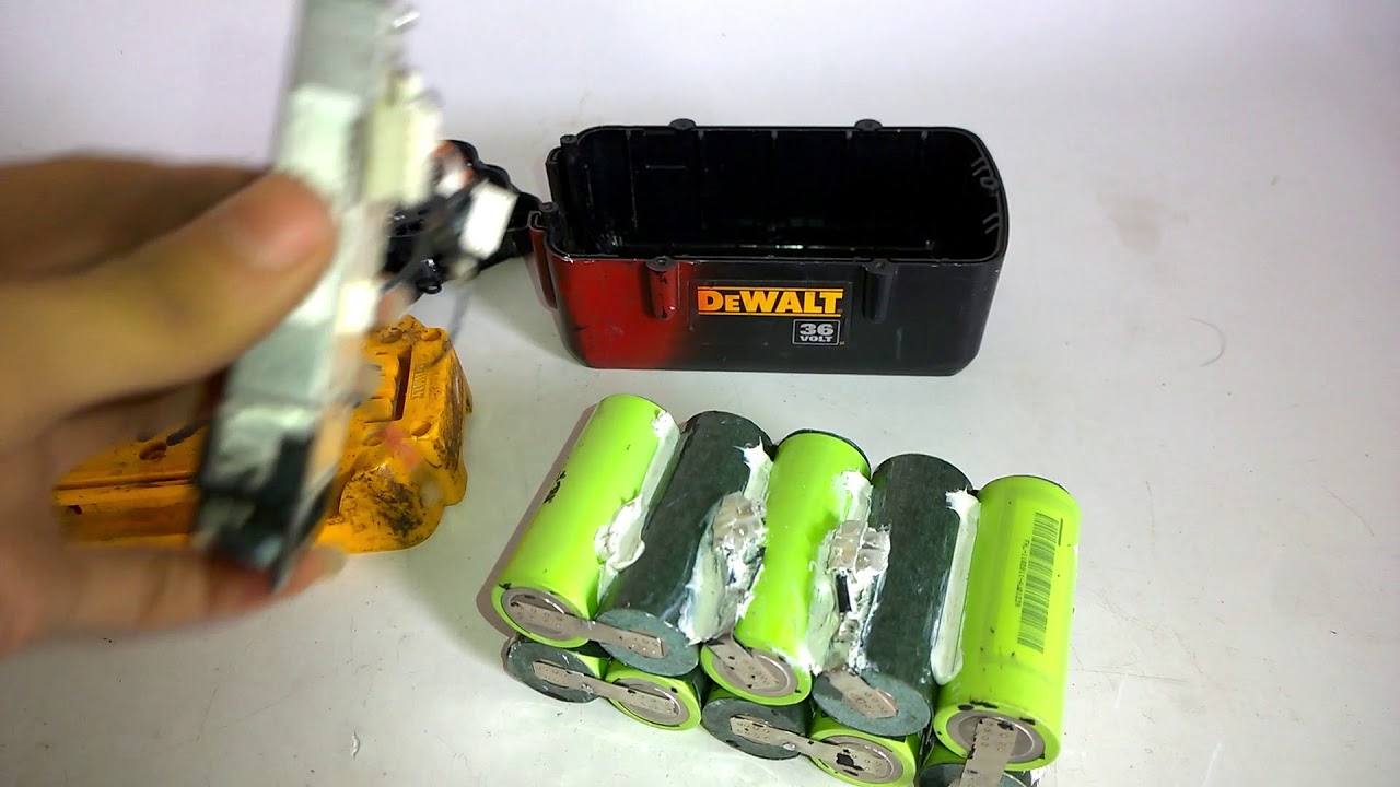 Dewalt DC9360 36V 2.0Ah Battery Rebuild