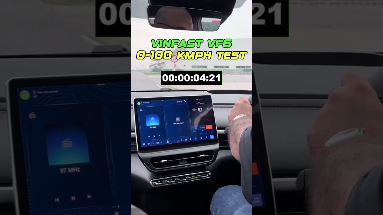 Vinfast VF6: 0-100 KMPH Test