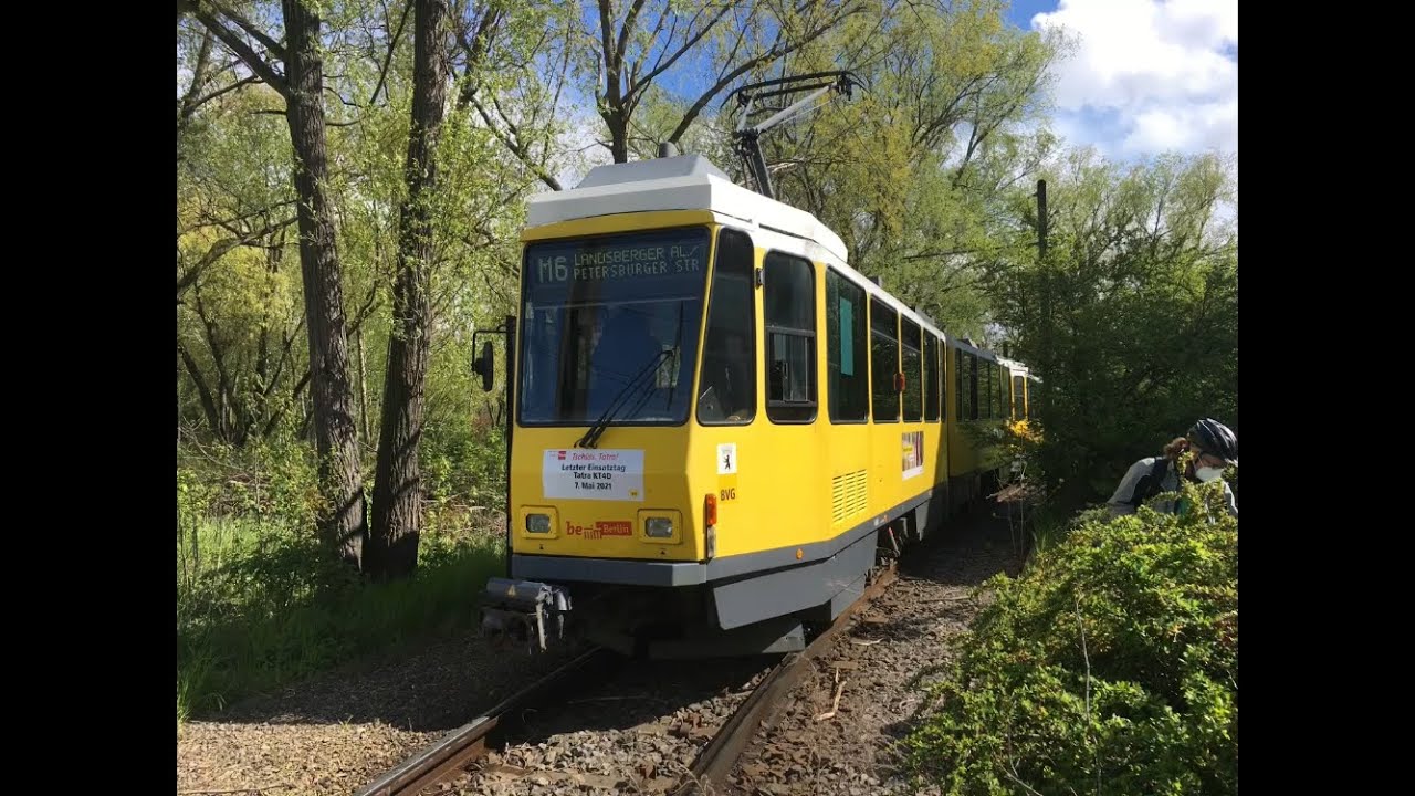 [Straßenbahn Berlin] Der letzte Einsatztag der KT4D Züge