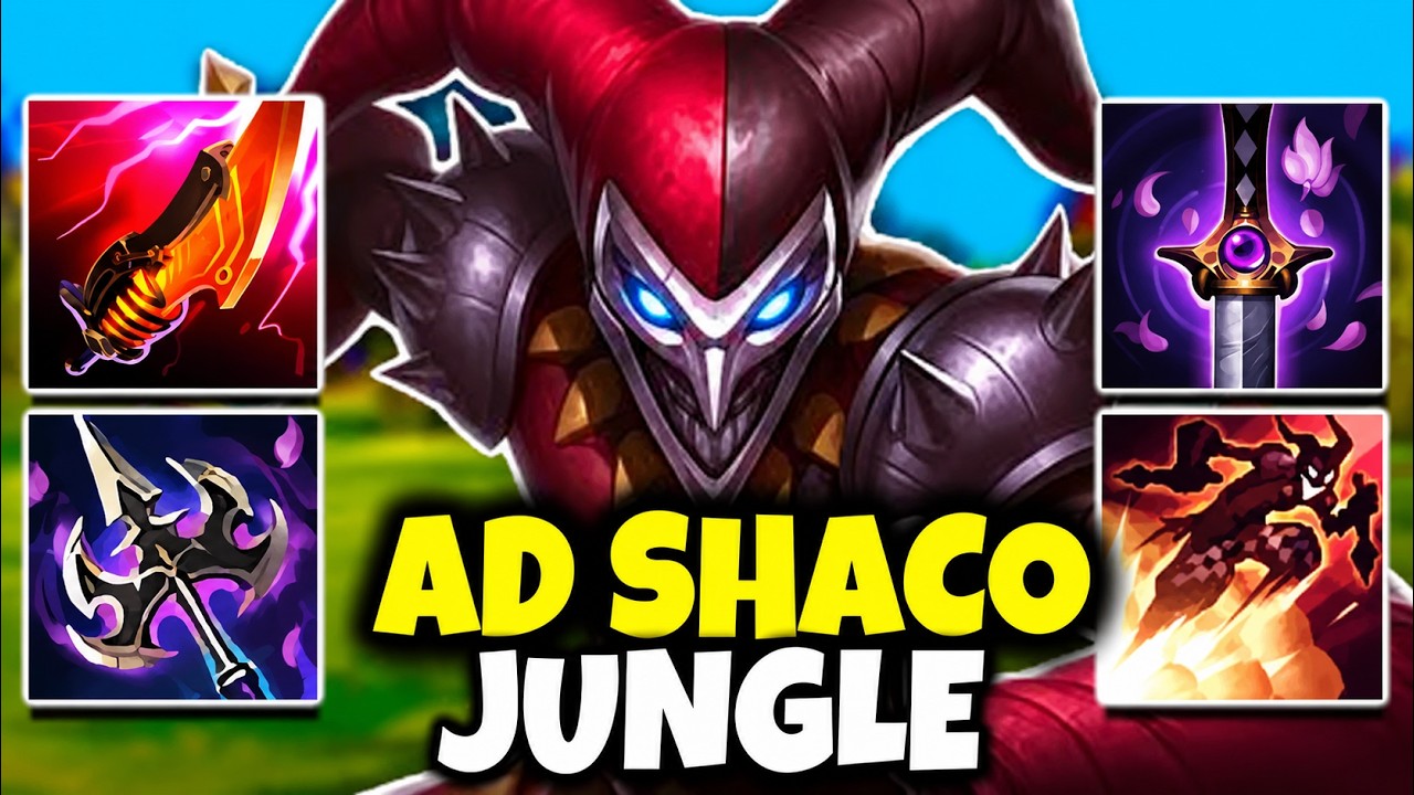 THIS AD SHACO BUILD IS SO BROKEN! ONE BACKSTAB AND THEY'RE DEAD!