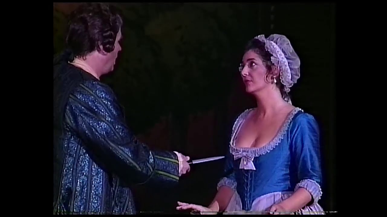 Marie McLaughlin, Karita Mattila, Wolfgang Brendel - Le Nozze di Figaro Act 2 Finale (Japan, 1991)