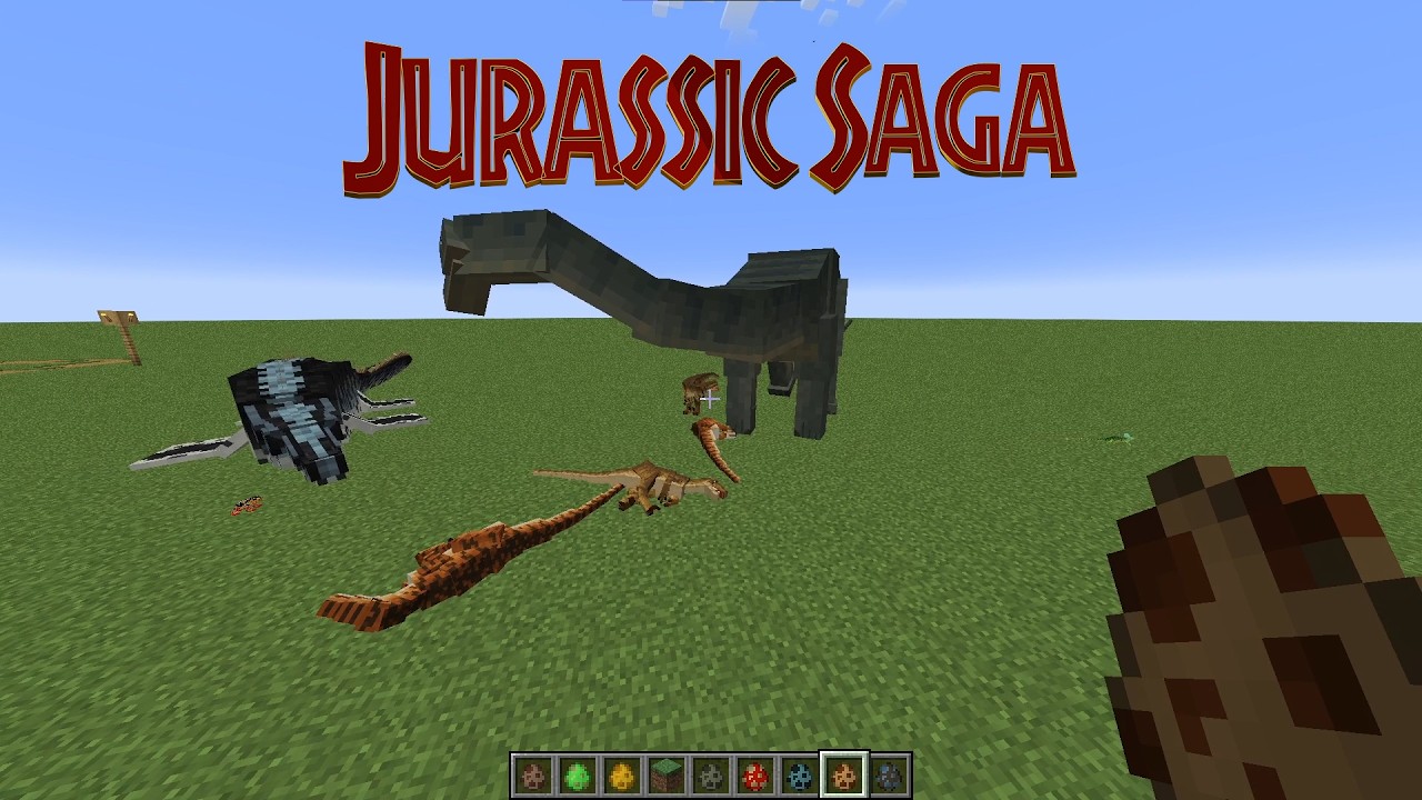 Jurassic World in Minecraft | Jurassic Mobs