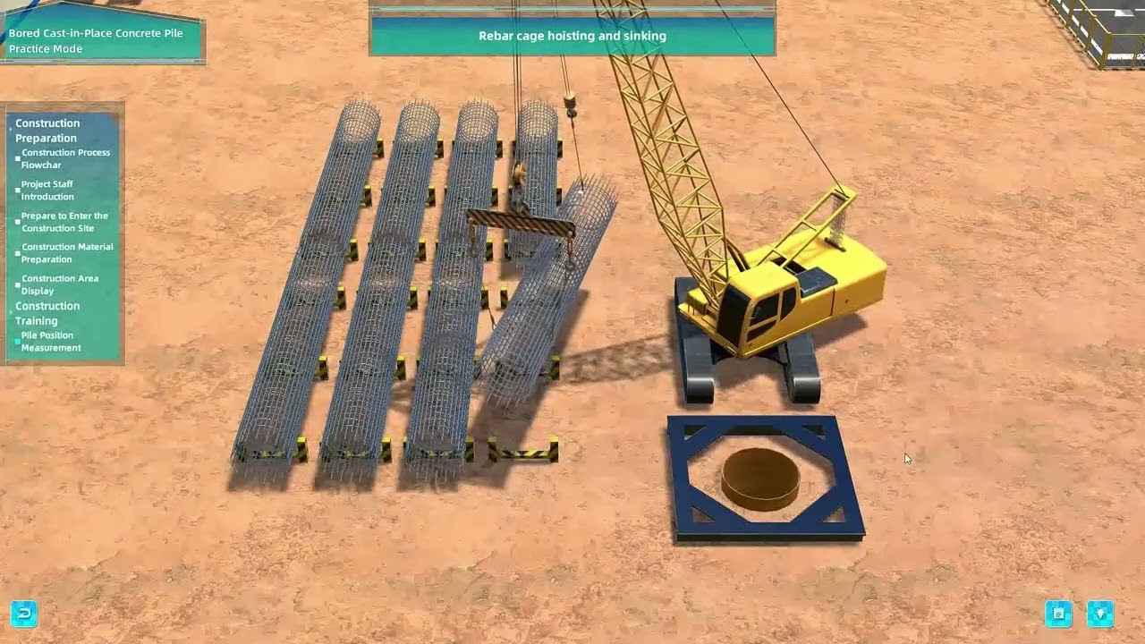 Civil Engineering - Bored Cast in Place Concrete Pile