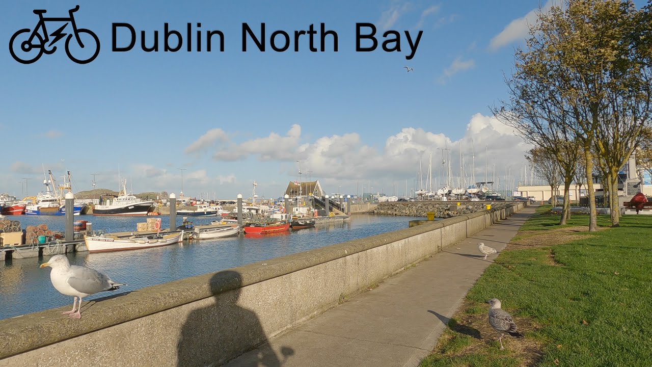 Dublin North Bay Howth : 4K Virtual Bike Ride Ireland
