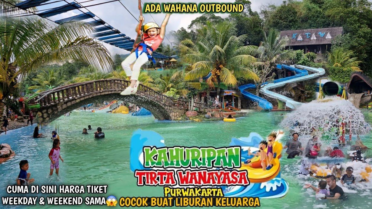 Kolam Renang Kahuripan Tirta Wanayasa Dengan Nuansa Pantai Yang Sejuk ‼️ Riview Terbaru & Terlengkap